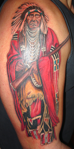 Tattoos - Biker tattoos - i will fight no more